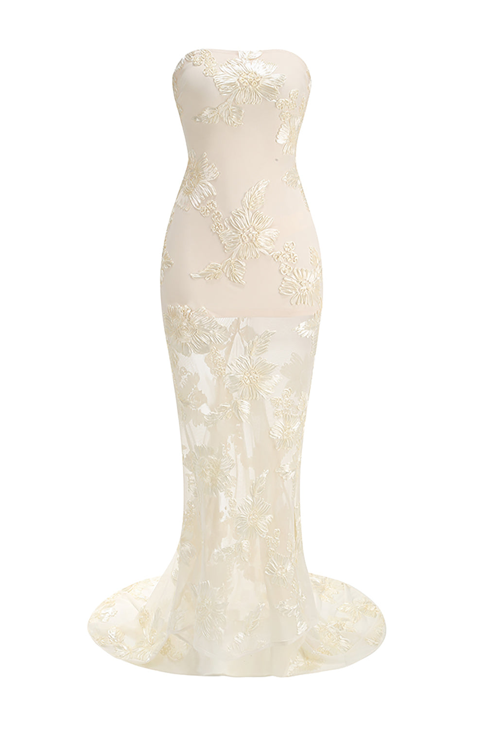 3d mesh dress Shop - 3D Flower Rhinestone Mesh Dress by Mewmews