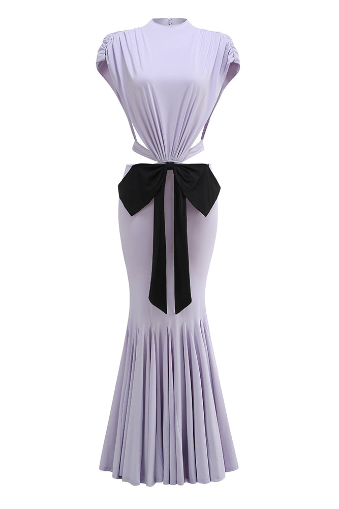 Backless Bow Maxi Dress – IULOVER
