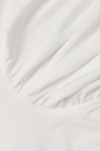 Backless Flared-cuffs Gown