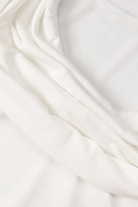 Backless Flared-cuffs Gown