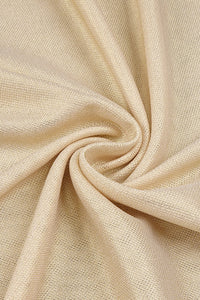 Backless Floral Crystal Gown