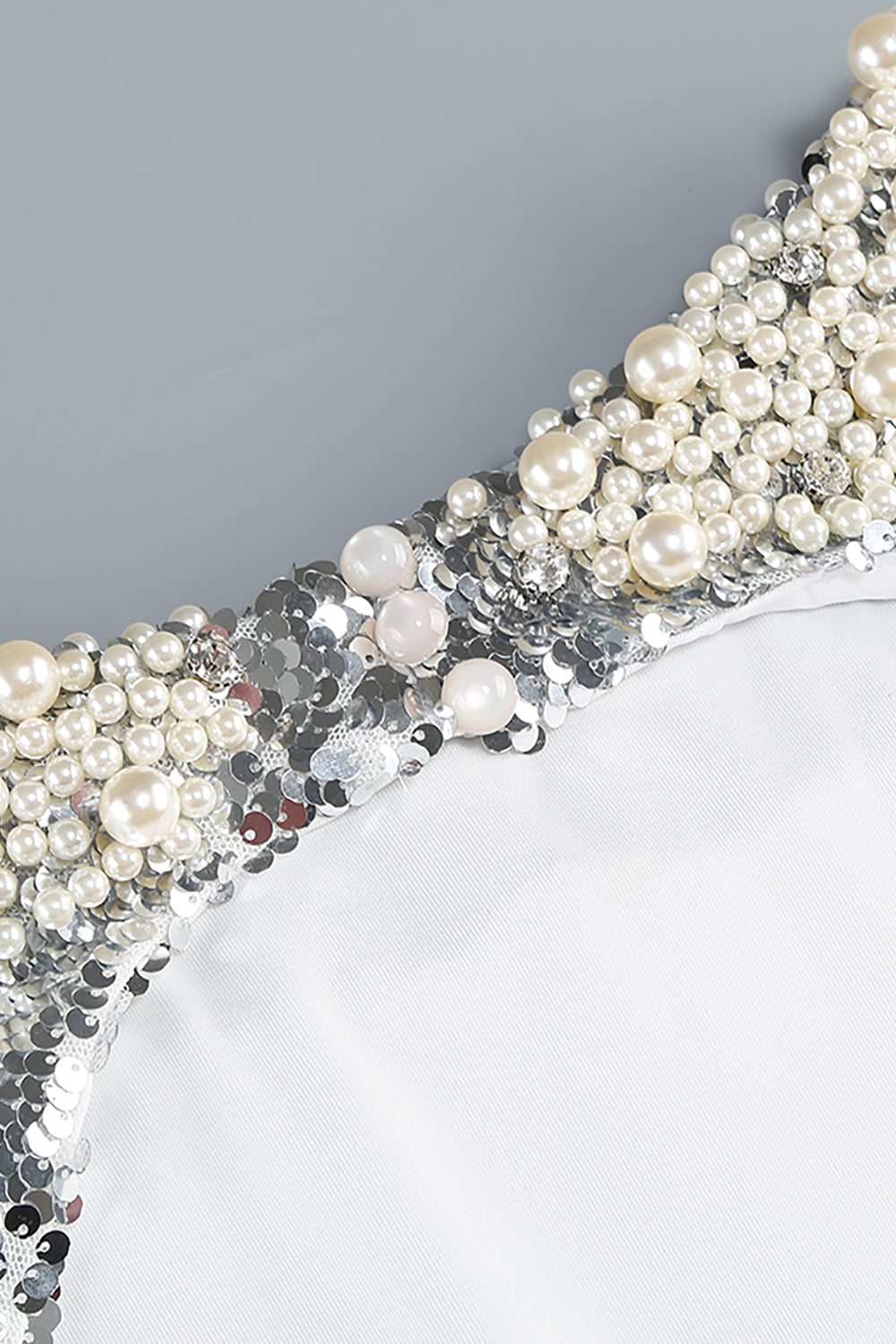 Backless Sequin Bow Maxi Dress