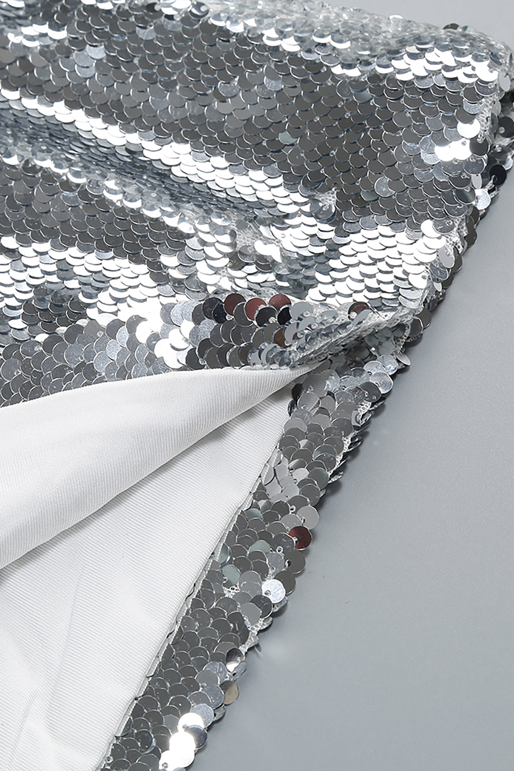 Backless Sequin Bow Maxi Dress