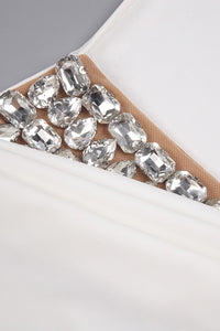 Backless Tail Slit Halter Gown