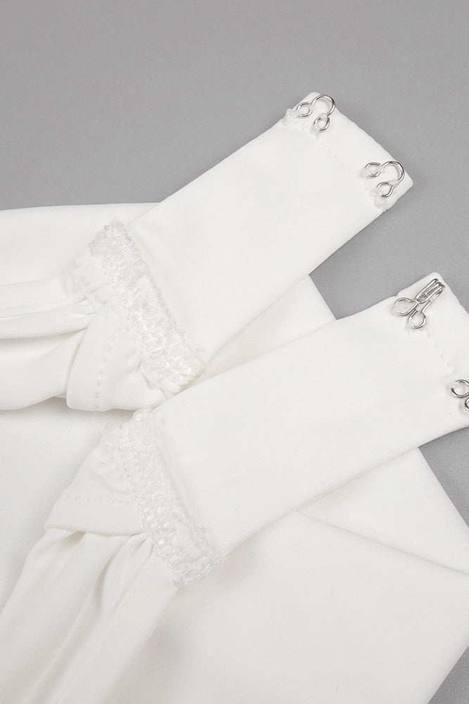 Backless Tail Slit Halter Gown