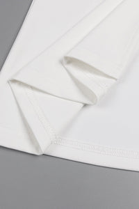 Backless Tail Slit Halter Gown