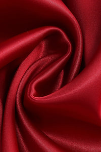 Beaded Applique Lace-up Midi Dress