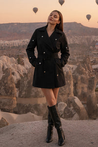 Embellished Belted Jacket