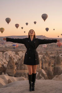 Embellished Belted Jacket