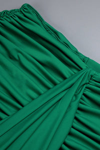 Contour Bust Wide Strap Fringe Skirt Set