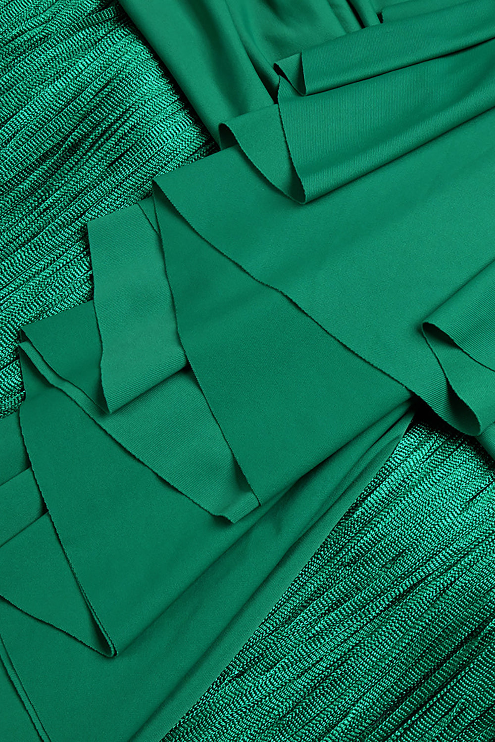 Contour Bust Wide Strap Fringe Skirt Set