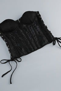 Corset Mesh Dress