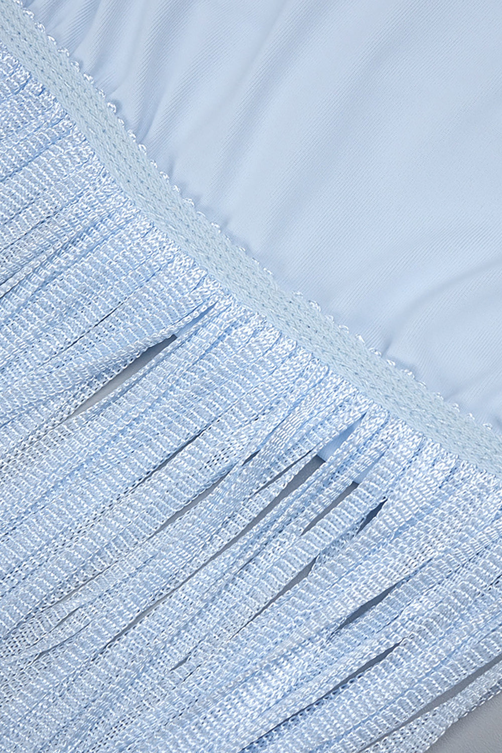 Criss Cross Fringe Maxi Dress