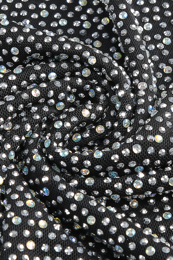 Long Sleeve Crystal-embellished Suit