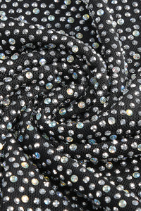 Long Sleeve Crystal-embellished Suit