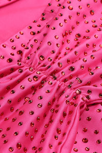 Crystal Embellished Cut Out Gown