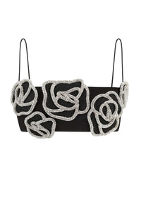 Crystal Embellished Top Maxi Skirt