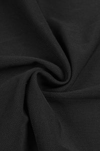 Draped Cut Out Top Mesh Pant