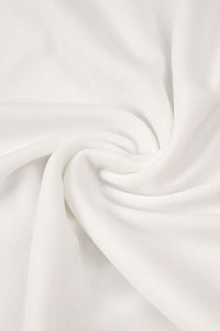 Draped Side Tail Slit Gown