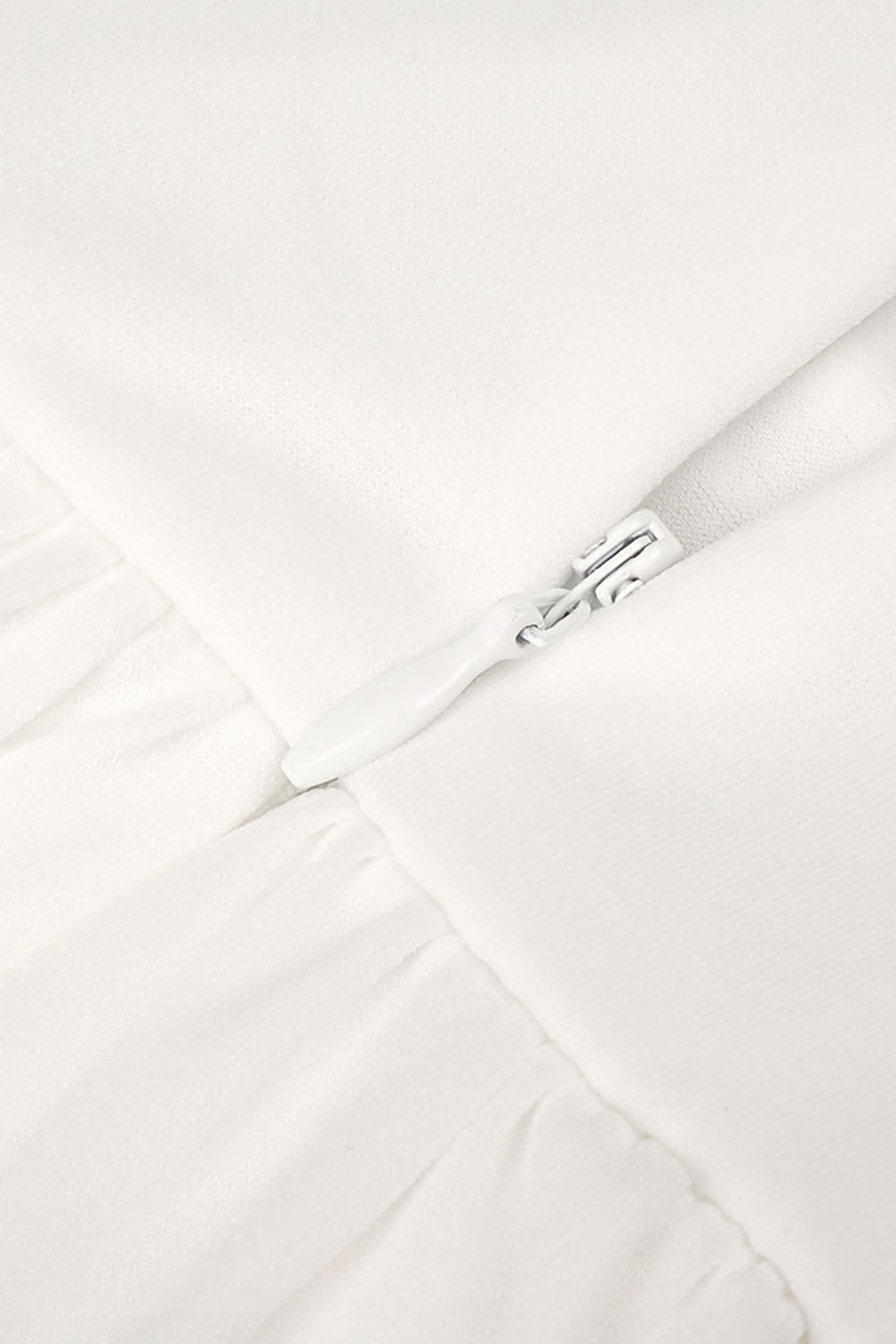 Draped Side Tail Slit Gown