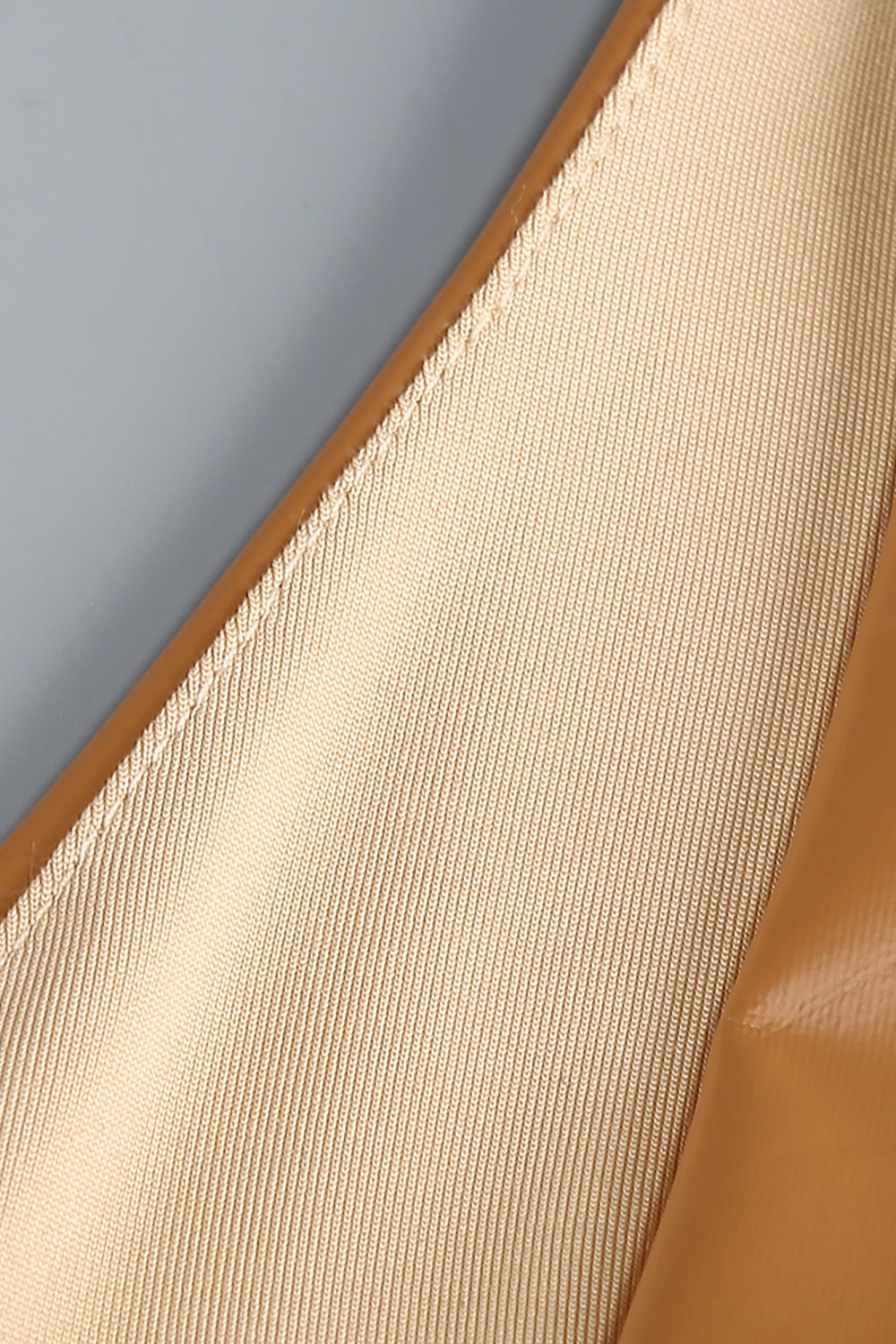 Faux Fur-Trim Bodysuit in Bown