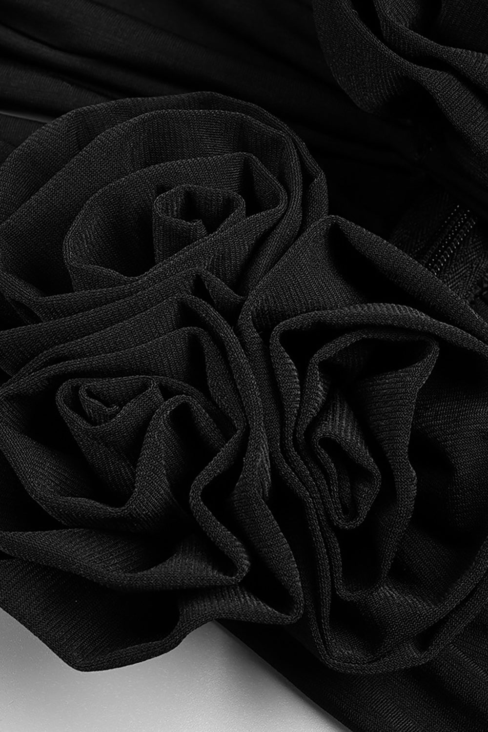 Top com recorte floral preto e leggings em jersey