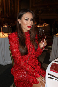 Vestido de corte en A