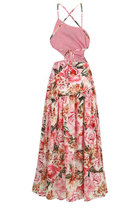 Floral Printed A-Line Maxi Dress