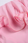 Flower Mermaid Maxi Gown in Pink