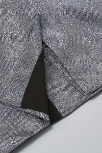 Glitter Bright Sparkle Bralette Blazer Suit