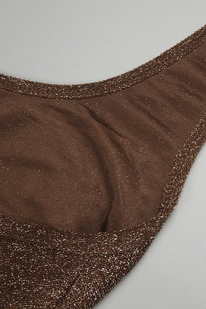 Halter Open Back Maxi Dress