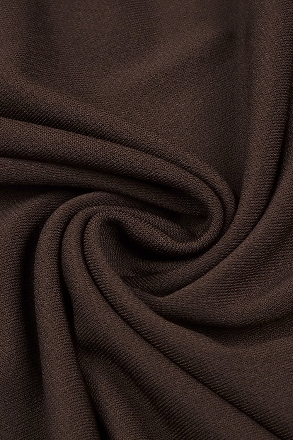 Halter Backless Gathered Maxi Dress in Brown