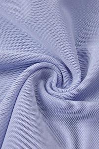 Halter Backless Mesh Bandge Mini Dress