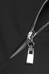 Halter Backless Ruched Colorblock Dress