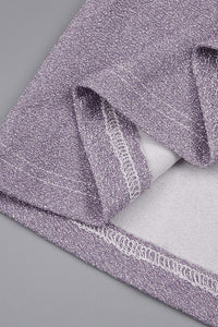 Vestido comprido frente única sem costas