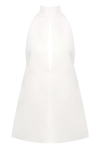 Halter Hollow Out A-line Dress