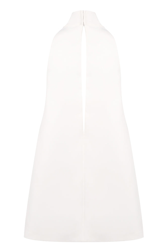 Halter Hollow Out A-line Dress