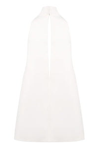 Halter Hollow Out A-line Dress