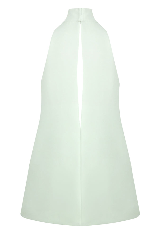 Halter Hollow Out A-line Dress