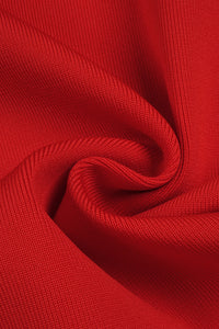 Halter Hollow Out Bandage Maxi Dress