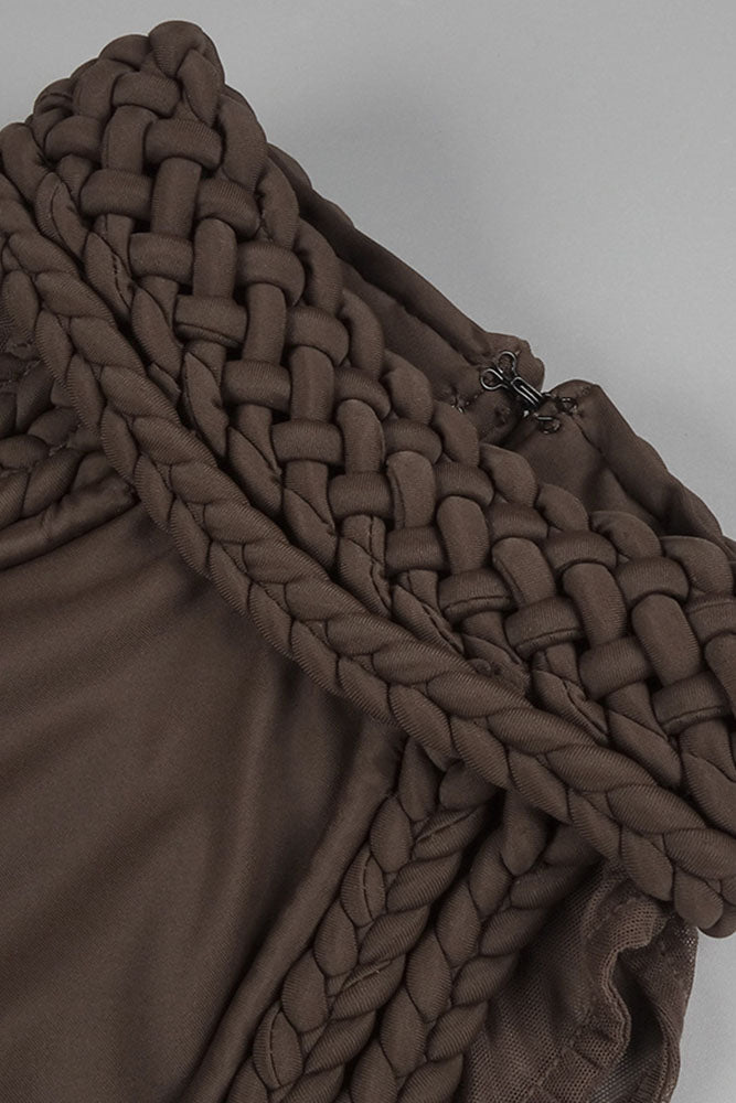 Halter Neck Sleeveless Maxi Dress