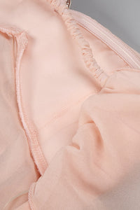 Halter Backless Ruffle A-line Dress