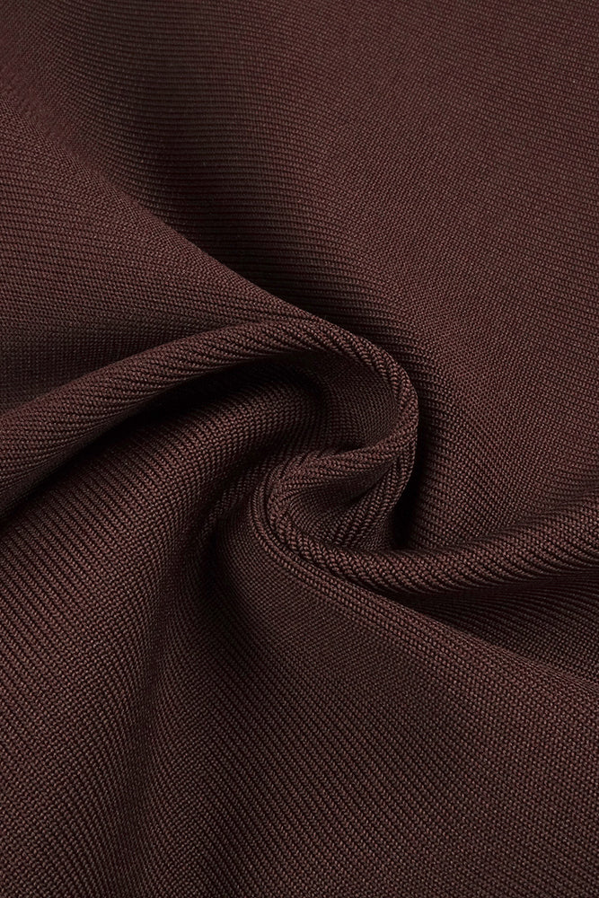 Halter Hollow Out Bandage Maxi Dress