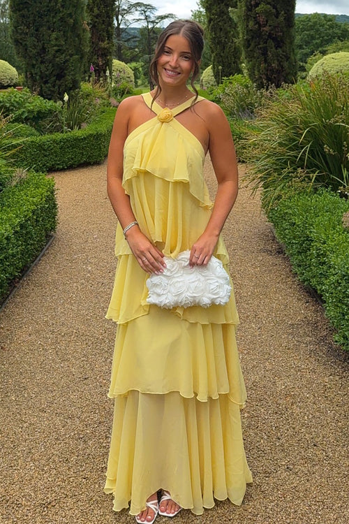 corsage maxi dress ASOS DESIGN corsage cape maxi dress