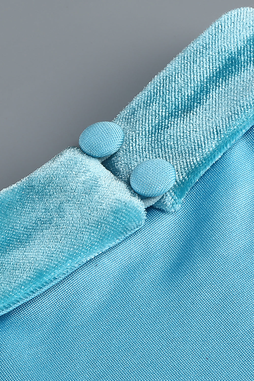 Halterneck Fringe Velvet Midi Dress