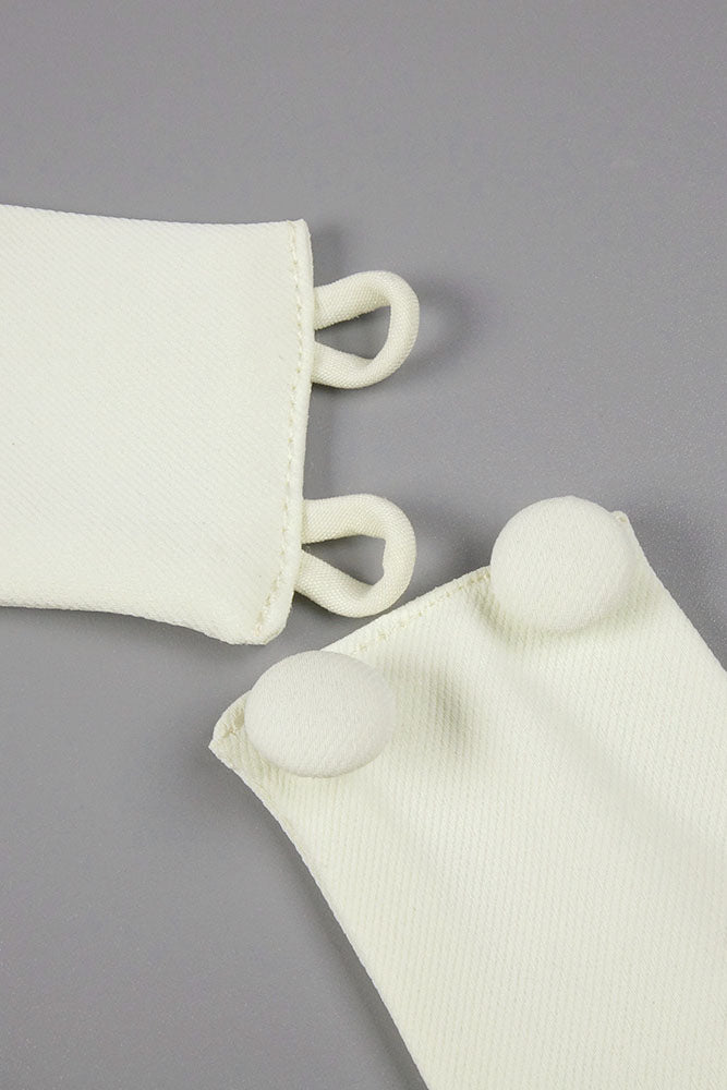 Halter Neck Open Back Gown