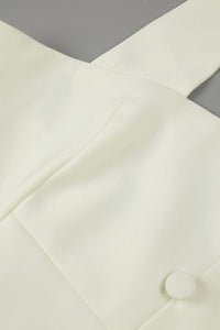 Halter Neck Open Back Gown