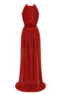 Halterneck Tassel Reverie Gown