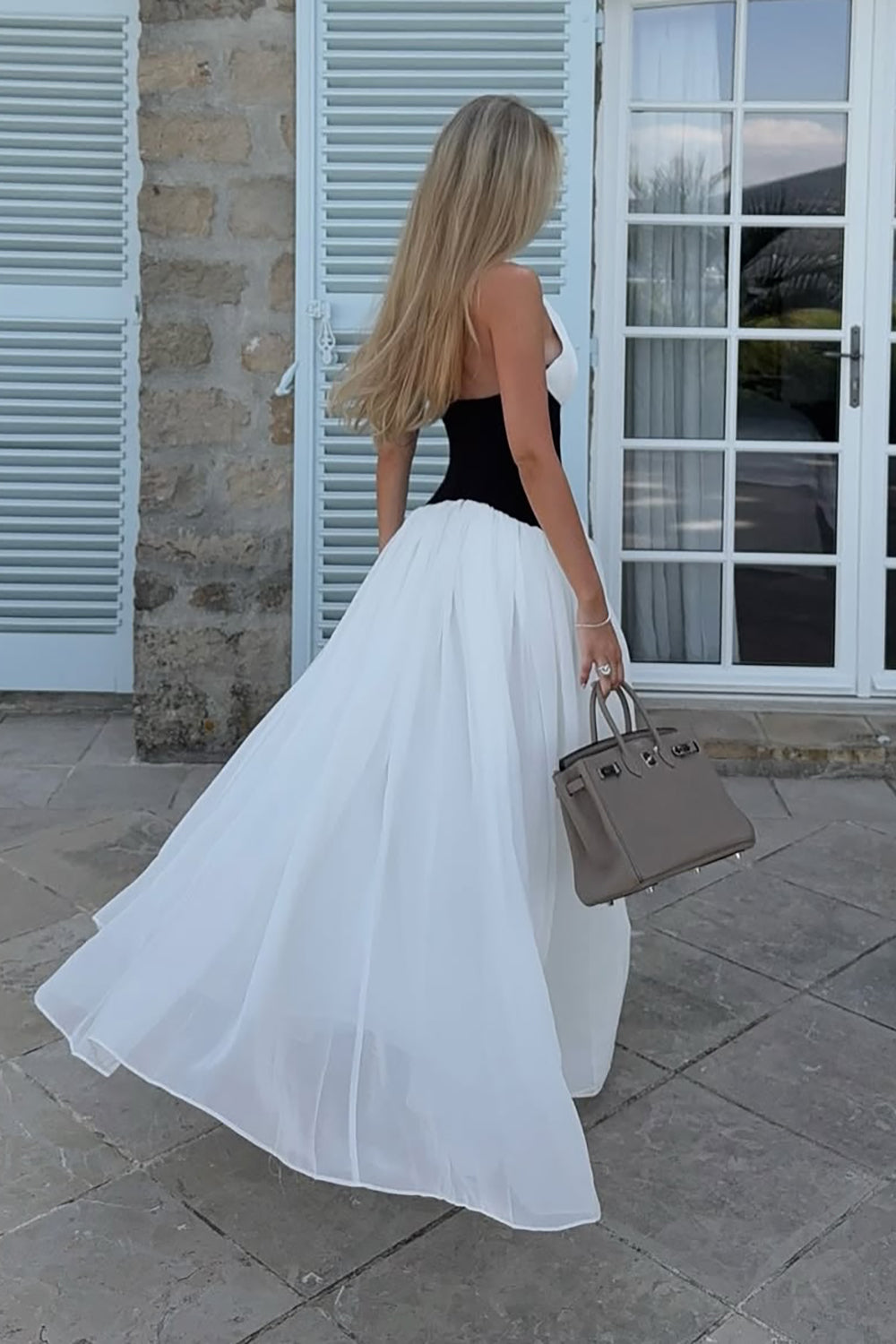 Vestido de corte en A