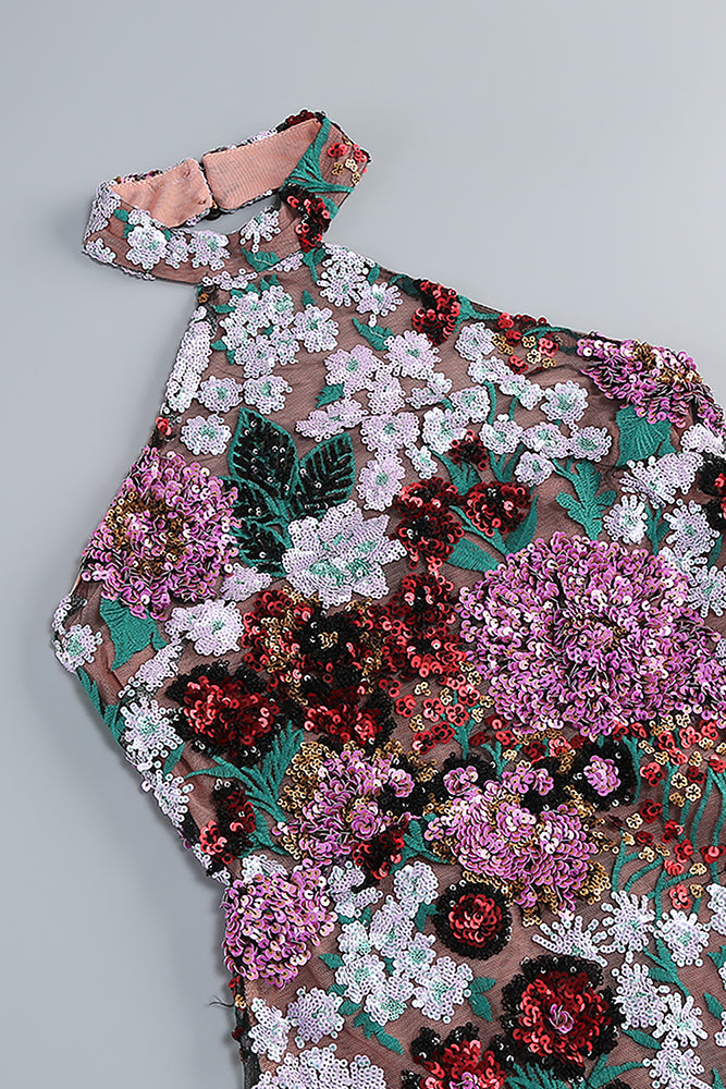 Halterneck Mini Dress